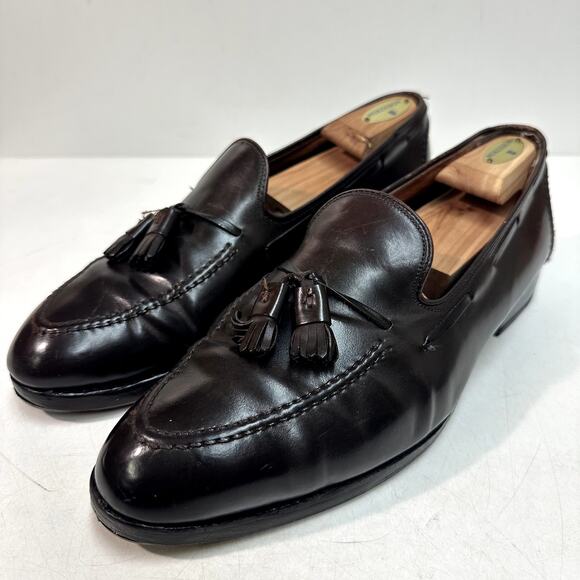 NEW HEELS Alden 772 Color 8 Shell Cordovan Tassel Loafer Made in USA 12 - Picture 1 of 11